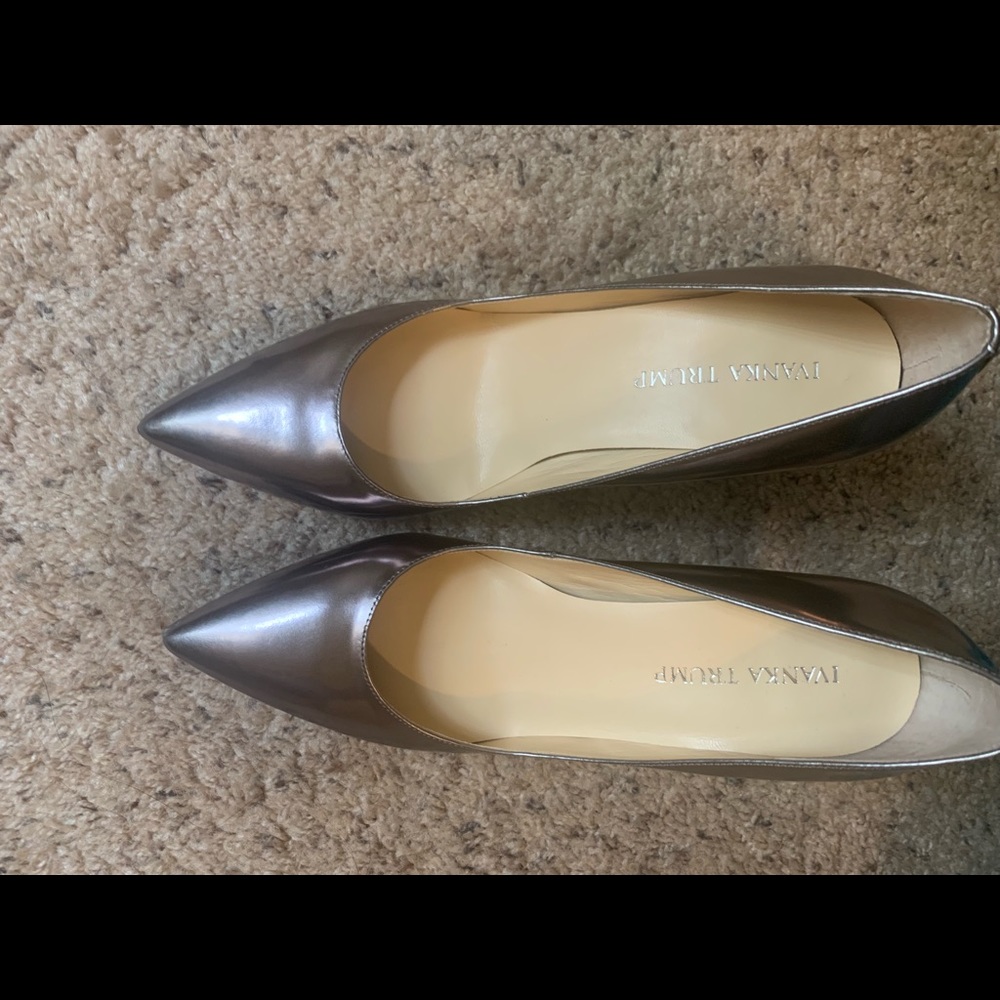 Beautiful shoes (comfy heals)!